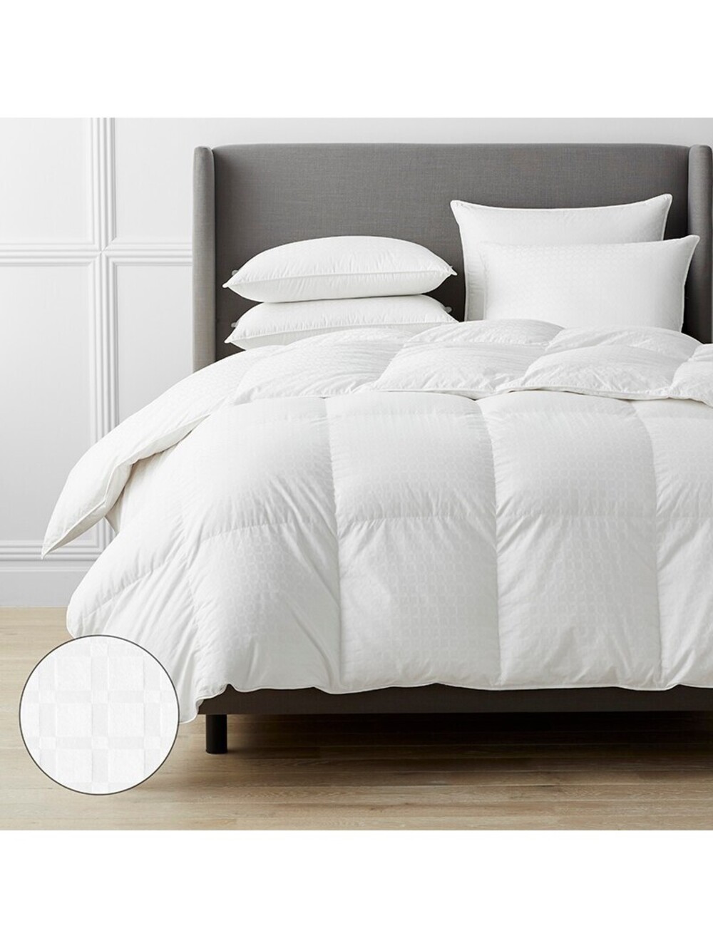 The Company Store Legends Luxury Royal Down Comforter King Medium White 700FP